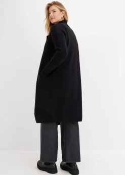 Damen bonprix Bekleidung·Jeans|Pullover & Strickjacken|Langer Strickmantel im Loose Fit