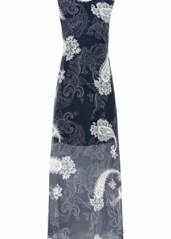 Damen bonprix Bekleidung·Pullover & Strickjacken|Kleider|Langes Chiffonkleid