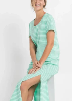 Discount Langes Nachthemd aus reiner Baumwolle Damen Wäsche·Basics|Wäsche·Nachtwäsche