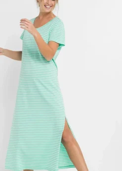 Discount Langes Nachthemd aus reiner Baumwolle Damen Wäsche·Basics|Wäsche·Nachtwäsche