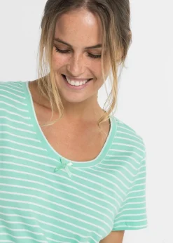Discount Langes Nachthemd aus reiner Baumwolle Damen Wäsche·Basics|Wäsche·Nachtwäsche