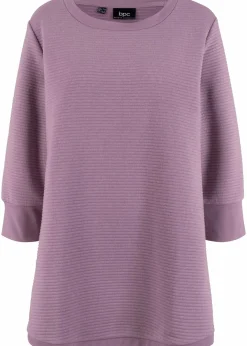 Damen bonprix Bekleidung·Blusen & Tuniken|Sweat|Langes Sweatshirt mit Viskose