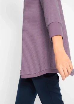 Damen bonprix Bekleidung·Blusen & Tuniken|Sweat|Langes Sweatshirt mit Viskose