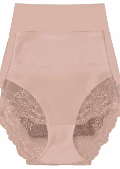 Discount Lasercut Shape Panty mit ​mittlerer Formkraft (2er Pack) Damen Wäsche·Shapewear|Wäsche·Höschen