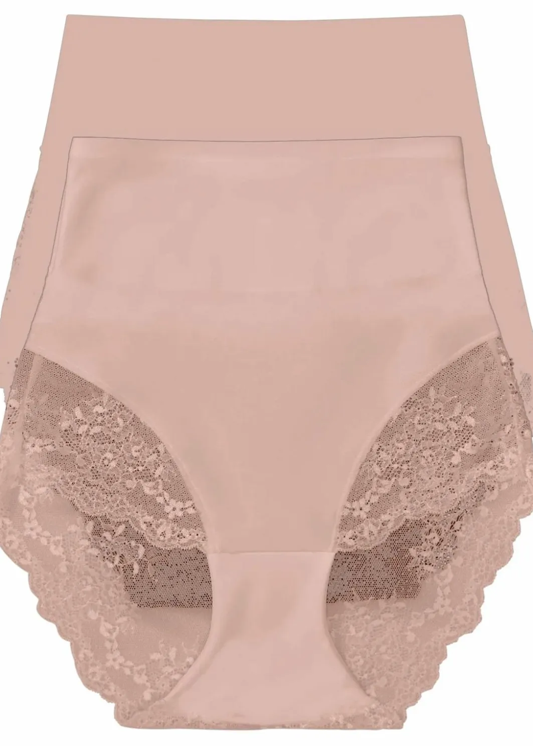 Discount Lasercut Shape Panty mit mittlerer Formkraft (2er Pack) Damen Wäsche·Shapewear|Wäsche·Höschen