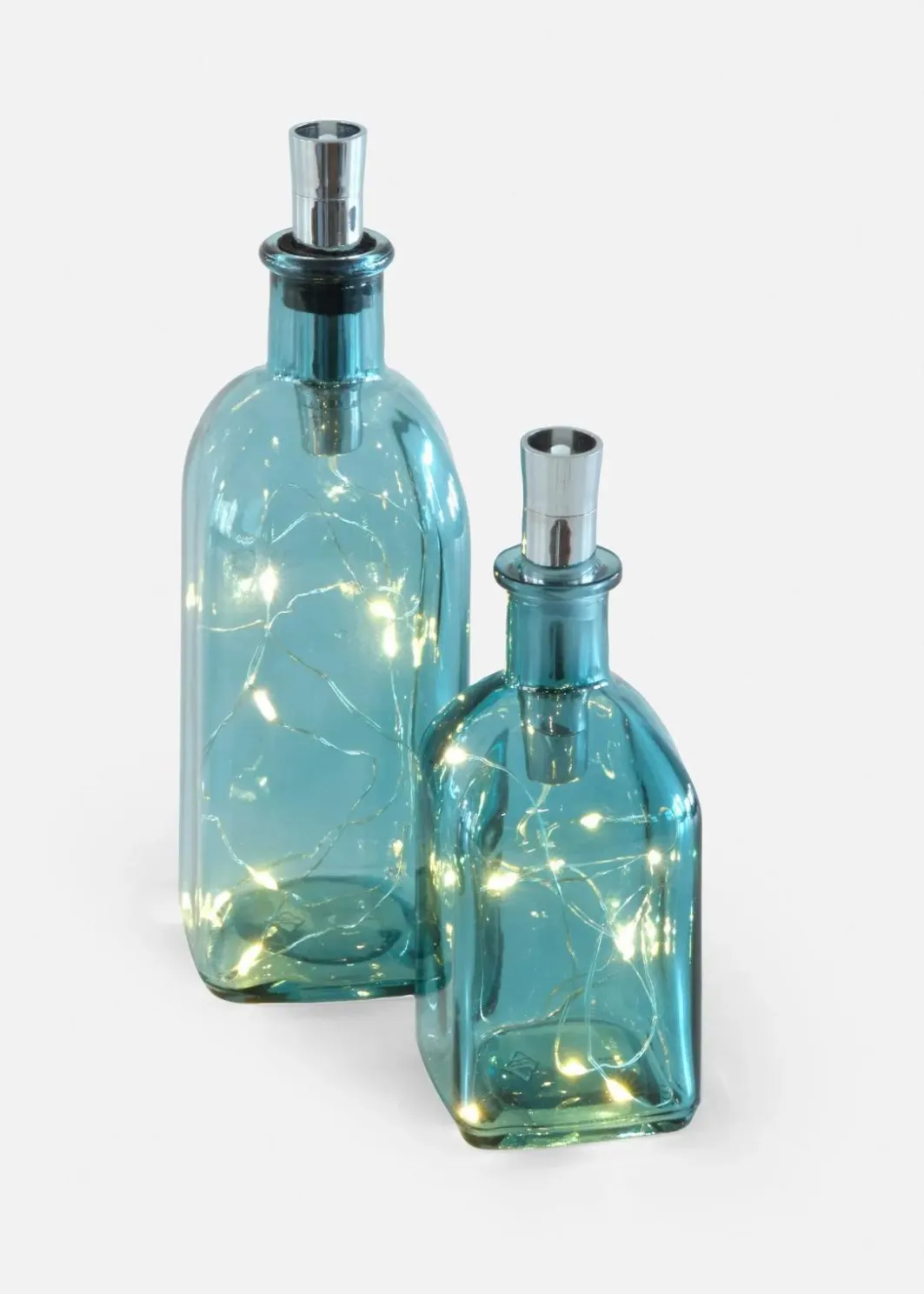 bonprix Wohnaccessoires|LED-Deko-Objekt Flaschen (2-tlg.Set)