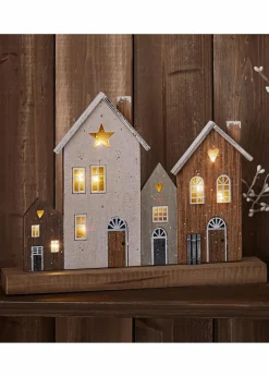 Outlet LED-Deko-Objekt Häuser Sehr Beliebt|Wohnaccessoires