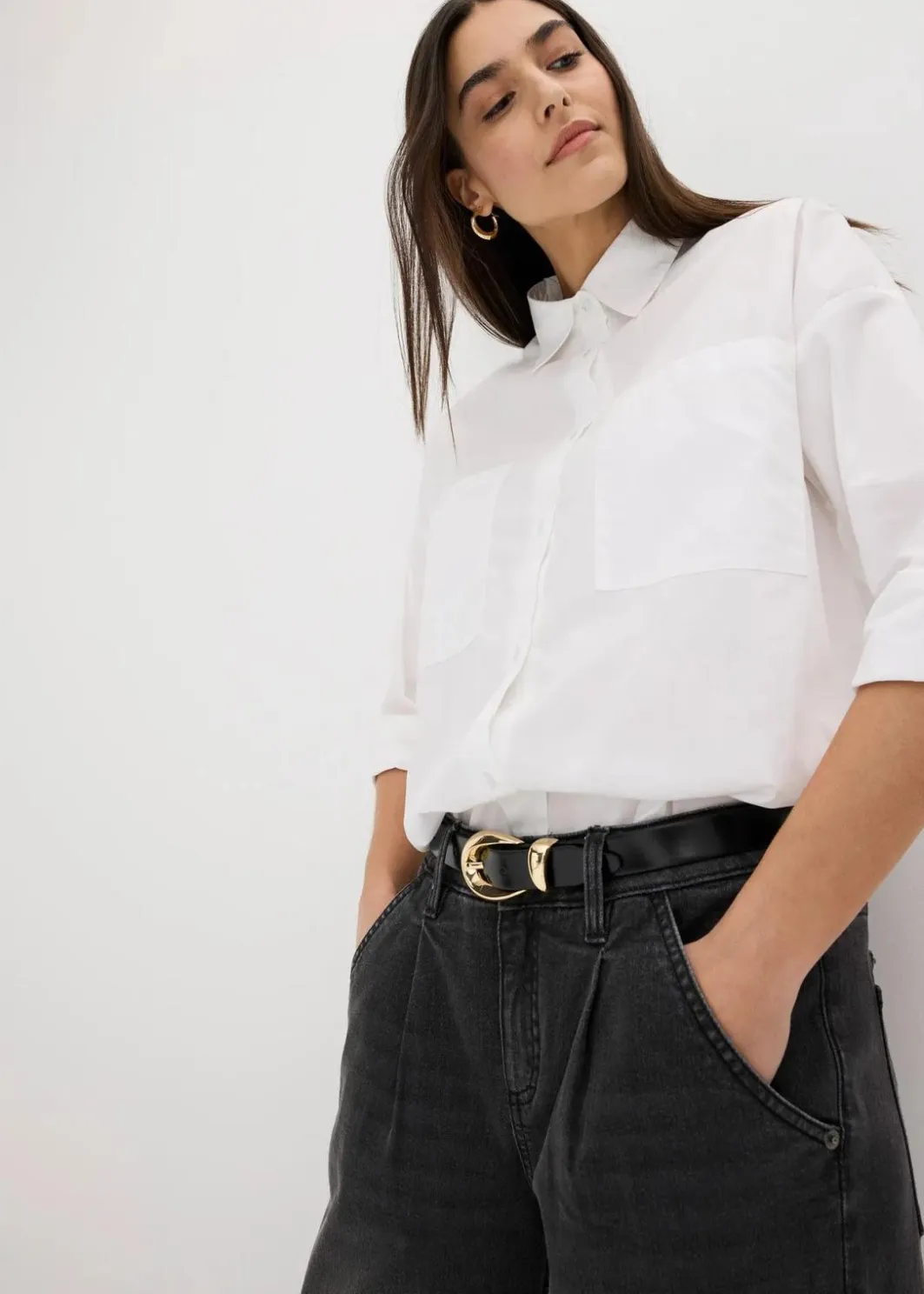 Damen bonprix Gürtel|Ledergürtel