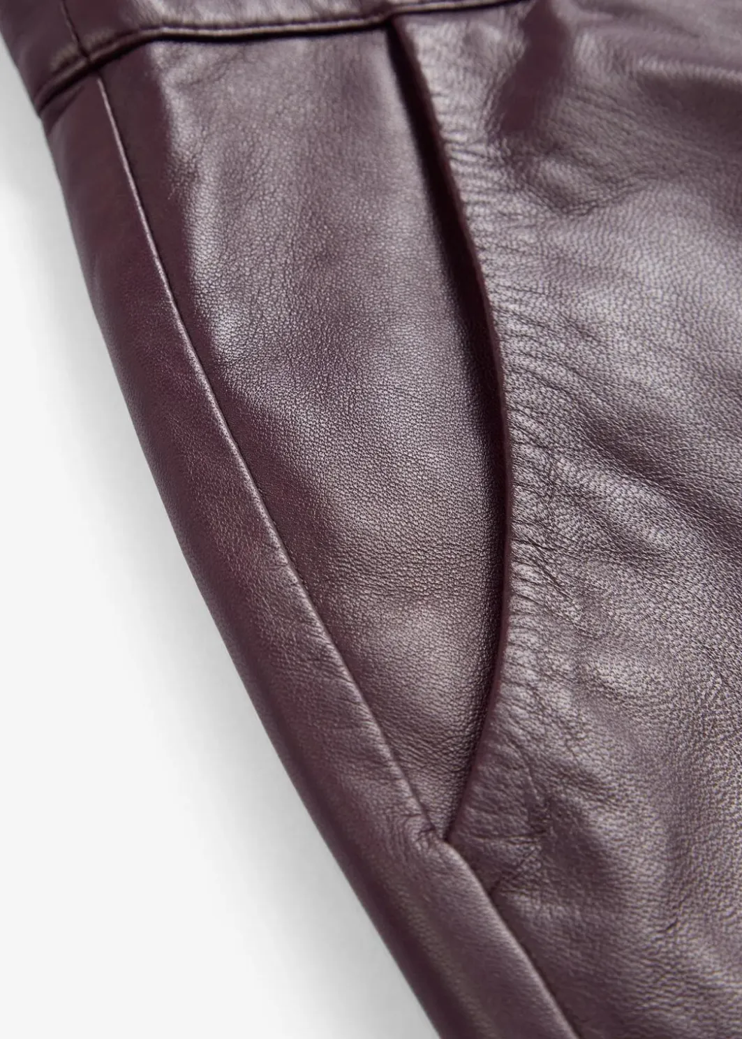 Outlet Lederhose aus Lammnappa Damen Bekleidung·Kleider|Premium