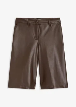 Hot Lederimitat-Bermuda Damen Bekleidung·Outdoorbekleidung|Bekleidung·Kleider