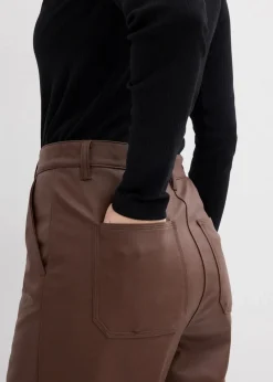 Damen bonprix Hosen|Bekleidung·Kleider|Lederimitat-Hose