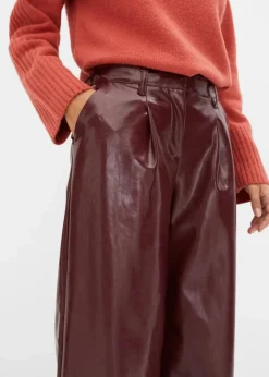 Online Lederimitat-Hose Damen Bekleidung·Kleider|Hosen