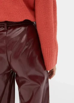 Online Lederimitat-Hose Damen Bekleidung·Kleider|Hosen