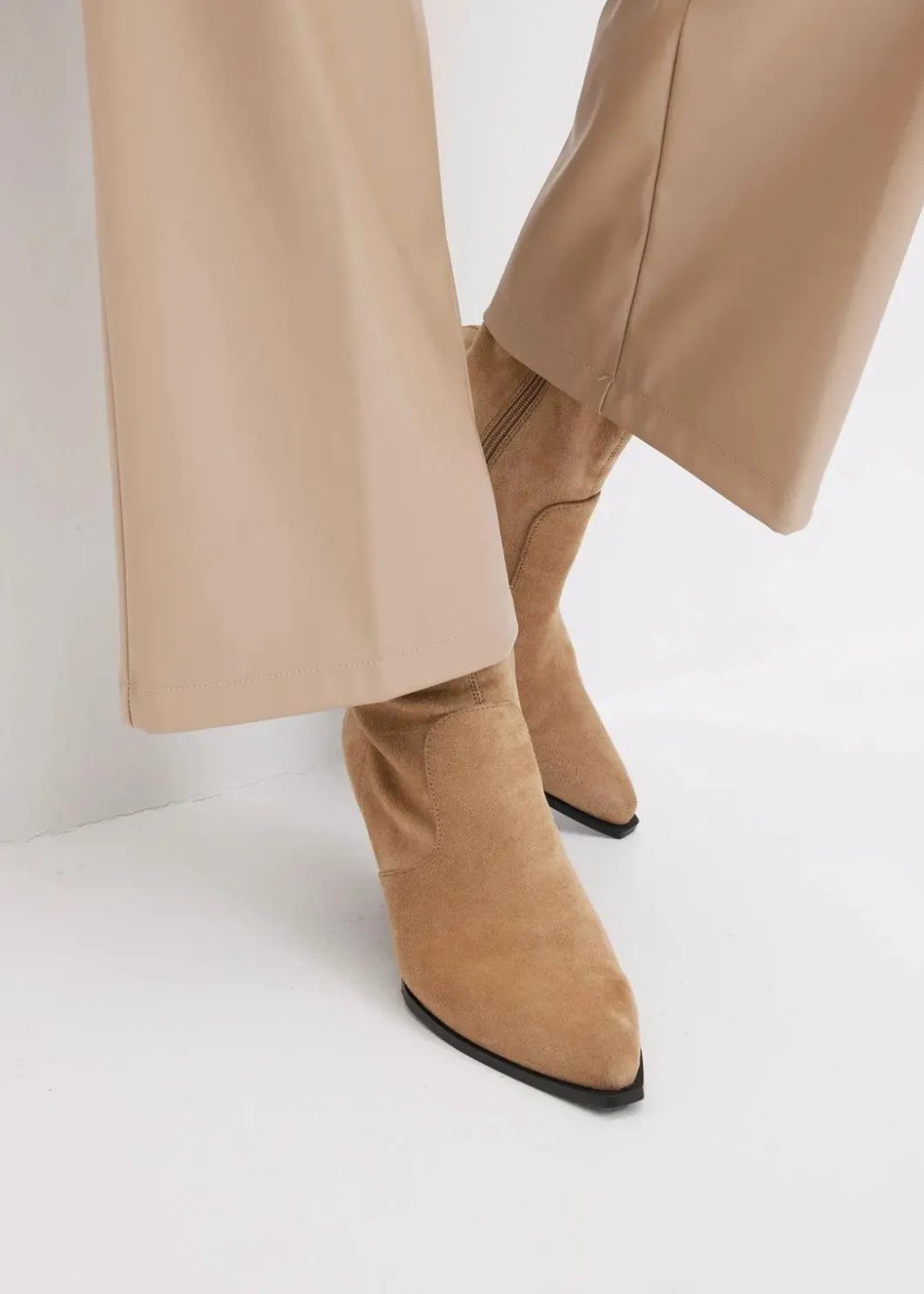 Damen bonprix Bekleidung·Kleider|Hosen|Lederimitat-Hose