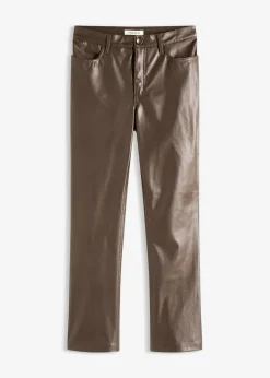 Damen bonprix Bekleidung·Kleider|Hosen|Lederimitat-Hose