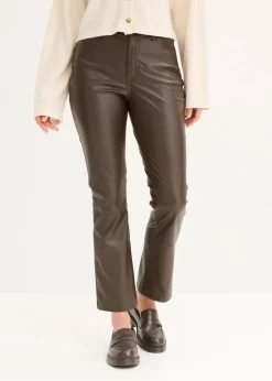 Damen bonprix Bekleidung·Kleider|Hosen|Lederimitat-Hose