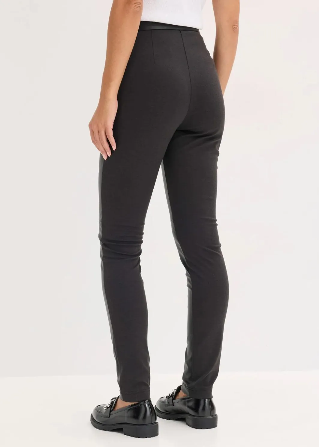 Lederimitat-Hose im Punto di Roma Mix Damen Bekleidung·Kleider|Nachhaltigere Materialien