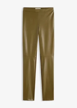 Lederimitat-Hose im Punto di Roma Mix Damen Hosen|Nachhaltigere Materialien