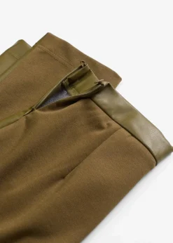Lederimitat-Hose im Punto di Roma Mix Damen Hosen|Nachhaltigere Materialien