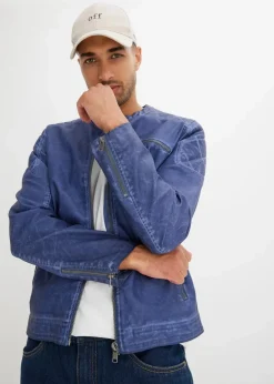Discount Lederimitat-Jacke Herren Große Größen|Jacken & Mäntel