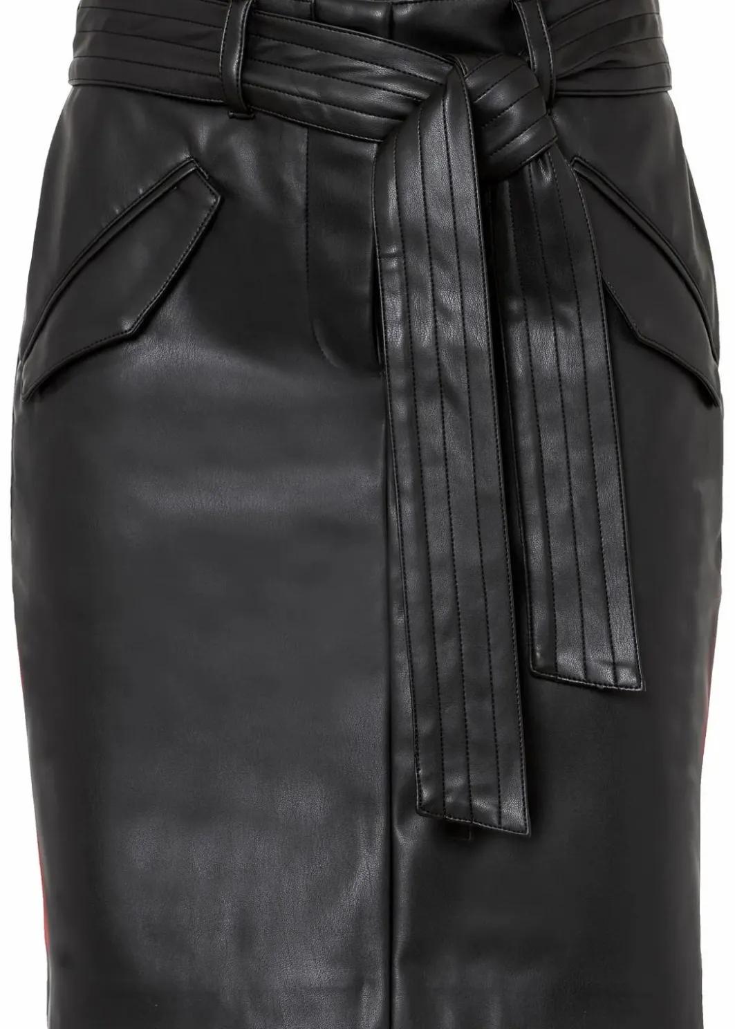 New Lederimitat-Rock Damen Röcke