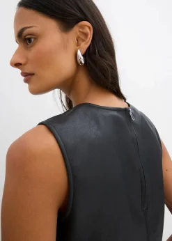 Best Lederimitat-Top Damen Shirts & Tops