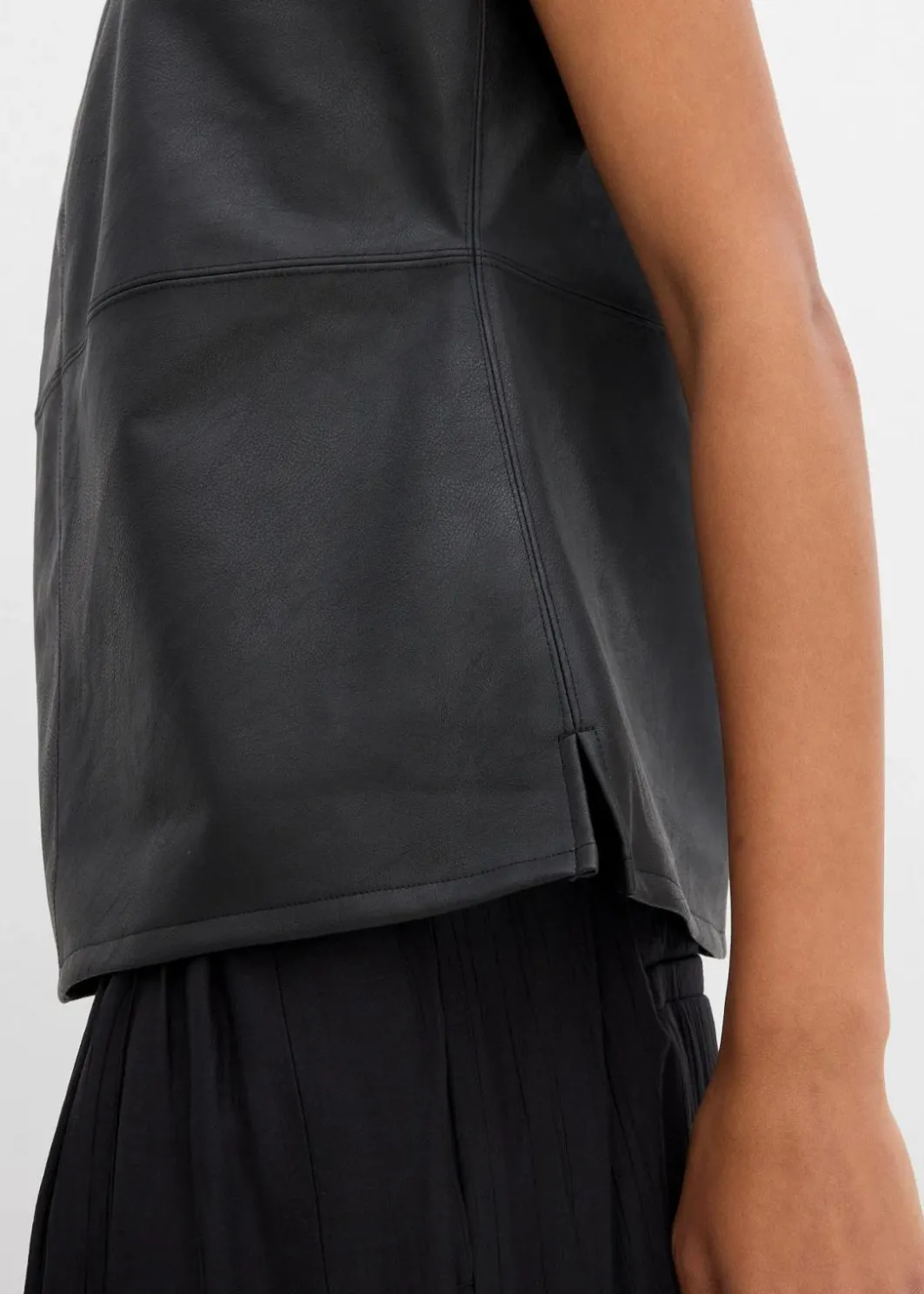 Best Lederimitat-Top Damen Shirts & Tops