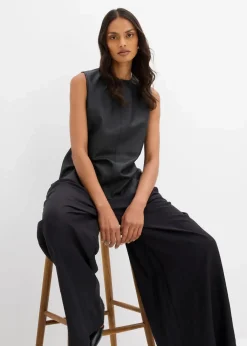 Best Lederimitat-Top Damen Shirts & Tops