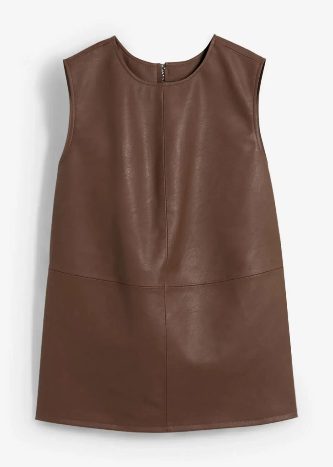 Damen bonprix Shirts & Tops|Lederimitat-Top