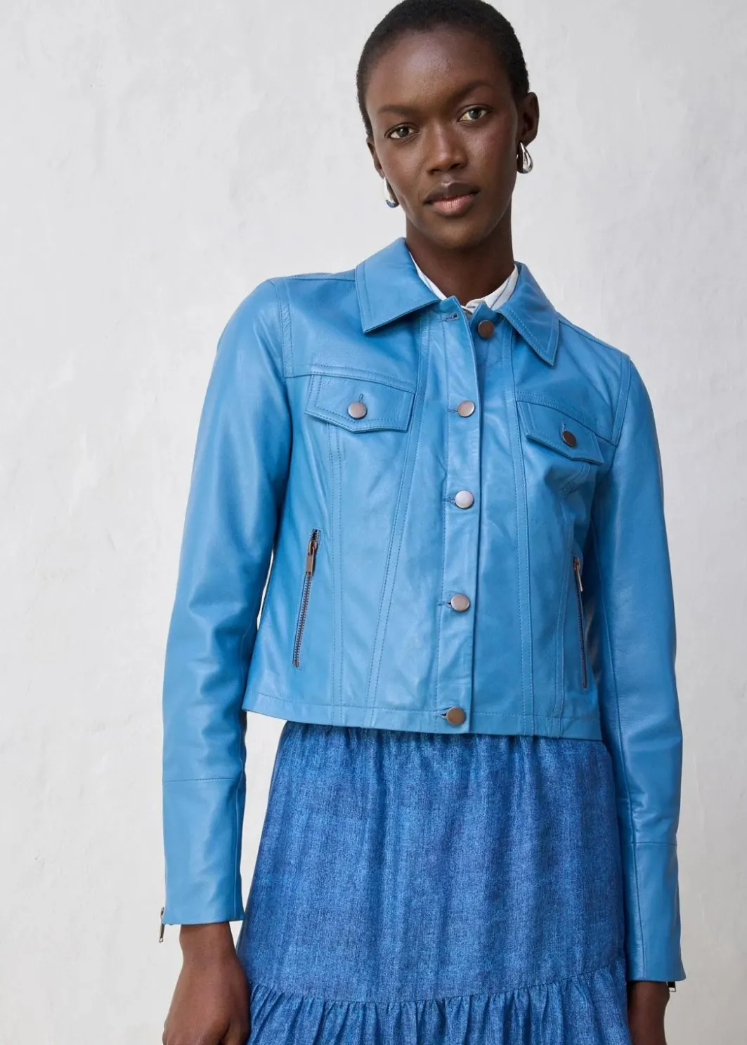 Online Lederjacke aus Lammnappa Damen Premium|Jacken & Mäntel