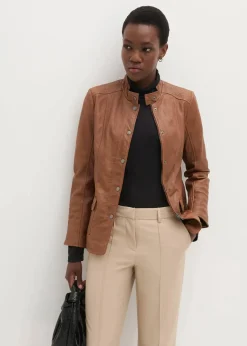 Hot Lederjacke aus Lammnappa Damen Premium|Nachhaltigere Materialien