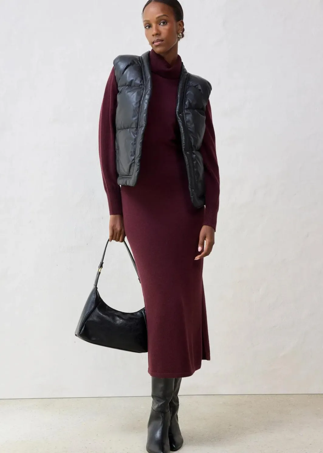Best Leder-Steppweste aus Lammnappa Damen Jacken & Mäntel|Bekleidung·Hosen