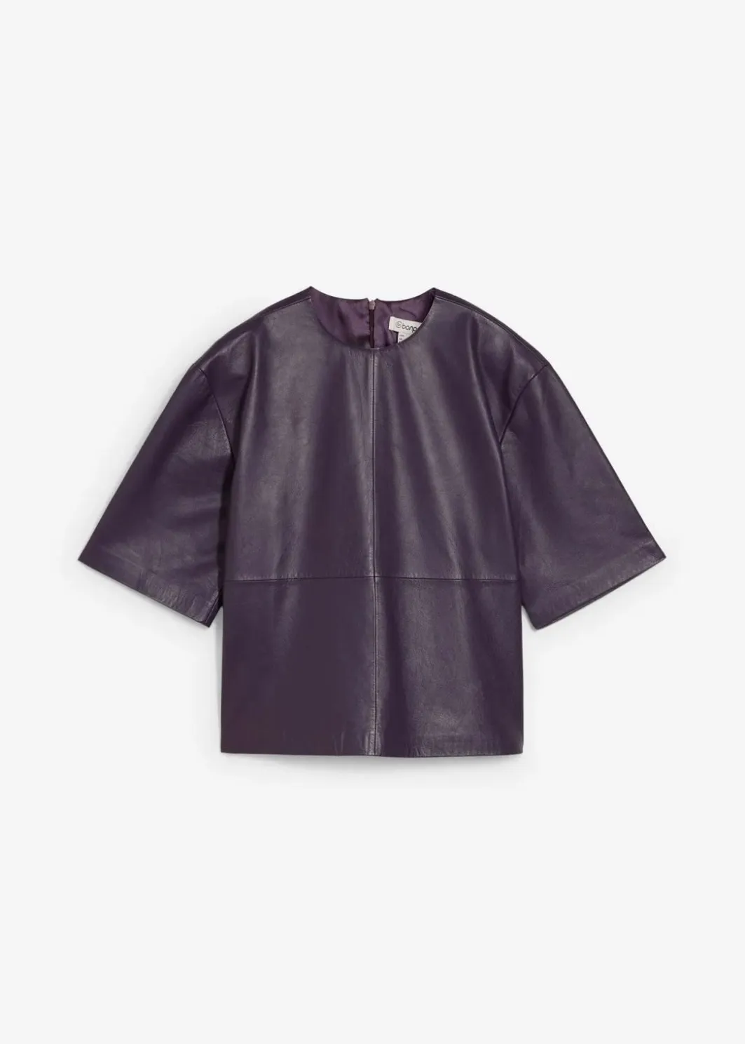 Damen bonprix Bekleidung·Jacken & Mäntel|Blusen & Tuniken|Leder-Tunika aus Lammnappa
