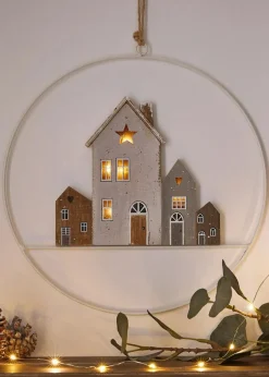 Hot LED-Hängedeko Häuser Sehr Beliebt|Wohnaccessoires
