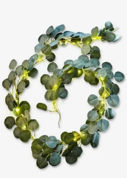 bonprix Wohnaccessoires|LED-Kunstblumengirlande mit Eukalyptusblättern