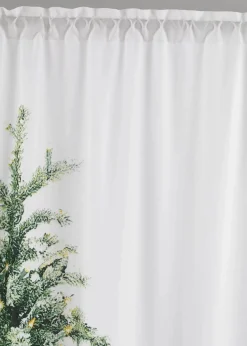 Online LED-Vorhang mit Tannenbaum Druck (1er Pack) Vorhänge|Weihnachtsdeko & -Textilien·Gardinen