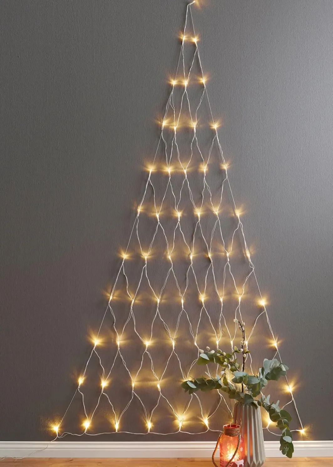 bonprix Wanddekoration|Weihnachtsdeko & -Textilien·Beleuchtung|LED-Wanddeko in Tannenbaum-Design