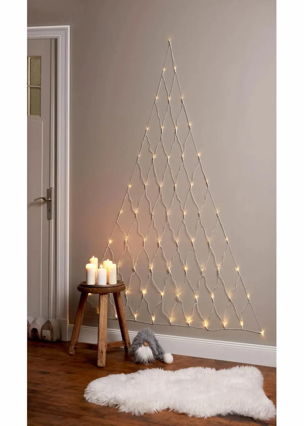 bonprix Wanddekoration|Weihnachtsdeko & -Textilien·Beleuchtung|LED-Wanddeko in Tannenbaum-Design