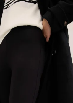 Best Leggings aus bequemen Punto di Roma Damen Bekleidung·Kleider|Nachhaltigere Materialien