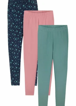 New Leggings aus elastischem Bio-Baumwoll-Mix (3er-Pack) Kinder Mädchen 2-8 Jahre·Nachhaltigere Materialien|Mädchen 9-16 Jahre·Nachhaltigere Materialien
