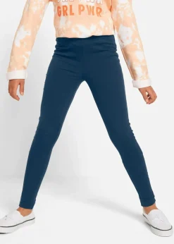 Kinder bonprix Mädchen 9-16 Jahre·Mehrfachpacks|Mädchen 9-16 Jahre·Hosen & Leggings|Leggings aus elastischem Baumwoll-Mix (3er Pack)