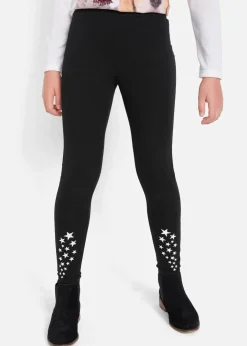 Leggings aus elastischem Bio-Baumwoll-Mix Kinder Mädchen 9-16 Jahre·Hosen & Leggings|Mädchen 2-8 Jahre·Nachhaltigere Materialien
