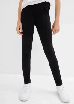 Kinder bonprix Mädchen 9-16 Jahre·Mehrfachpacks|Mädchen 9-16 Jahre·Hosen & Leggings|Leggings aus elastischem Bio-Baumwoll-Mix (3er Pack)