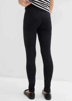 Kinder bonprix Mädchen 9-16 Jahre·Mehrfachpacks|Mädchen 9-16 Jahre·Hosen & Leggings|Leggings aus elastischem Bio-Baumwoll-Mix (2er Pack)