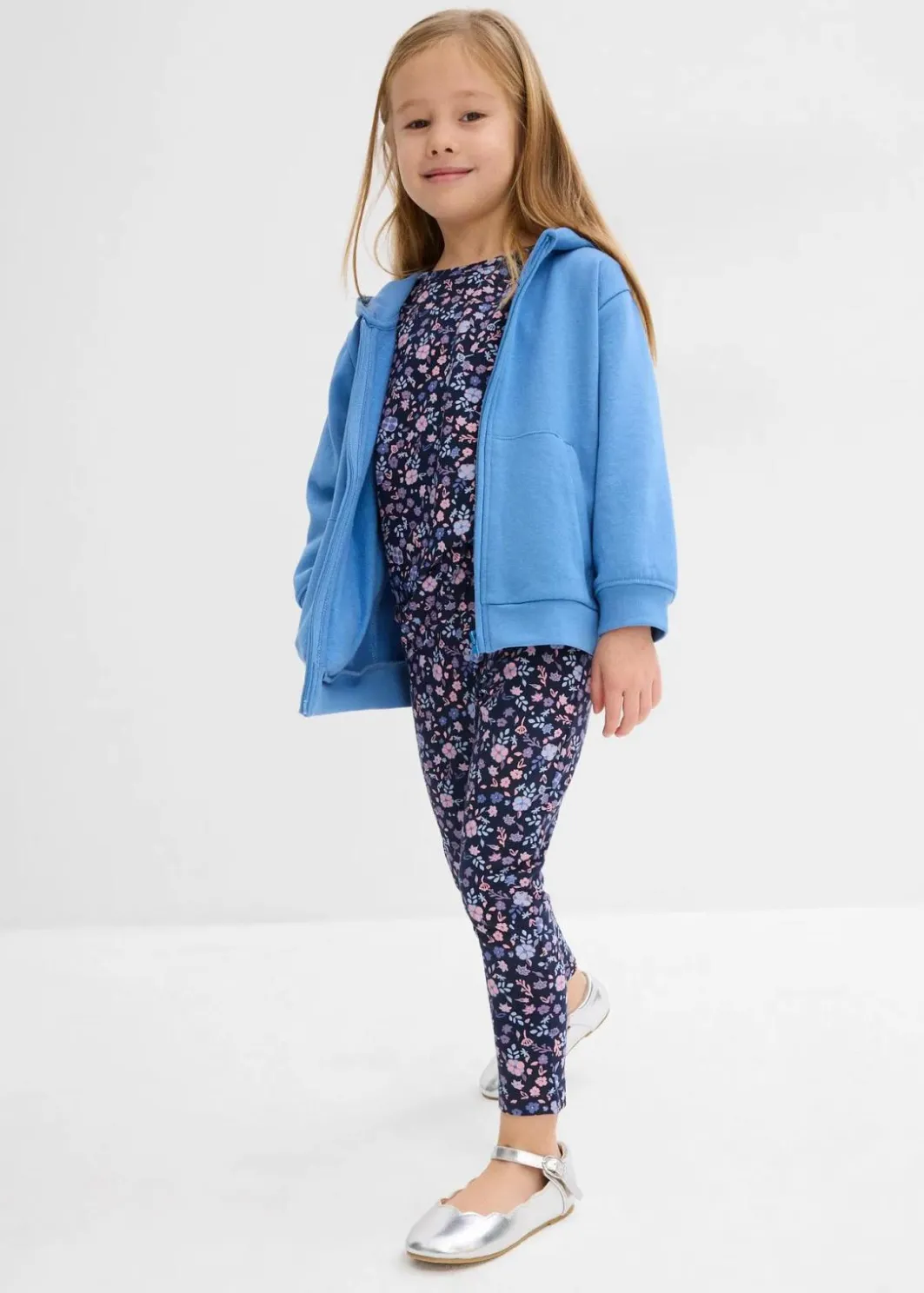 Kinder bonprix Mädchen 2-8 Jahre·Mehrfachpacks|Mädchen 2-8 Jahre·Jeans & Hosen|Leggings aus elastischem Baumwoll-Mix (3er Pack)