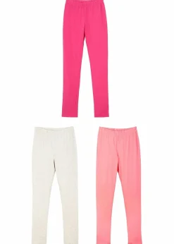 Best Leggings aus elastischem Baumwoll-Mix (3er Pack) Kinder Mädchen 2-8 Jahre·Nachhaltigere Materialien|Mädchen 9-16 Jahre·Nachhaltigere Materialien