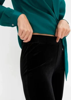 Best Leggings aus softem Samt Damen Hosen