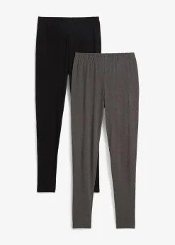 Leggings (2er-Pack) Damen Basics|Bekleidung·Kleider