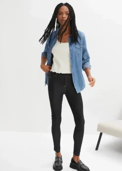 Damen bonprix Bekleidung·Kleider|Hosen|Leggings in Jeansoptik
