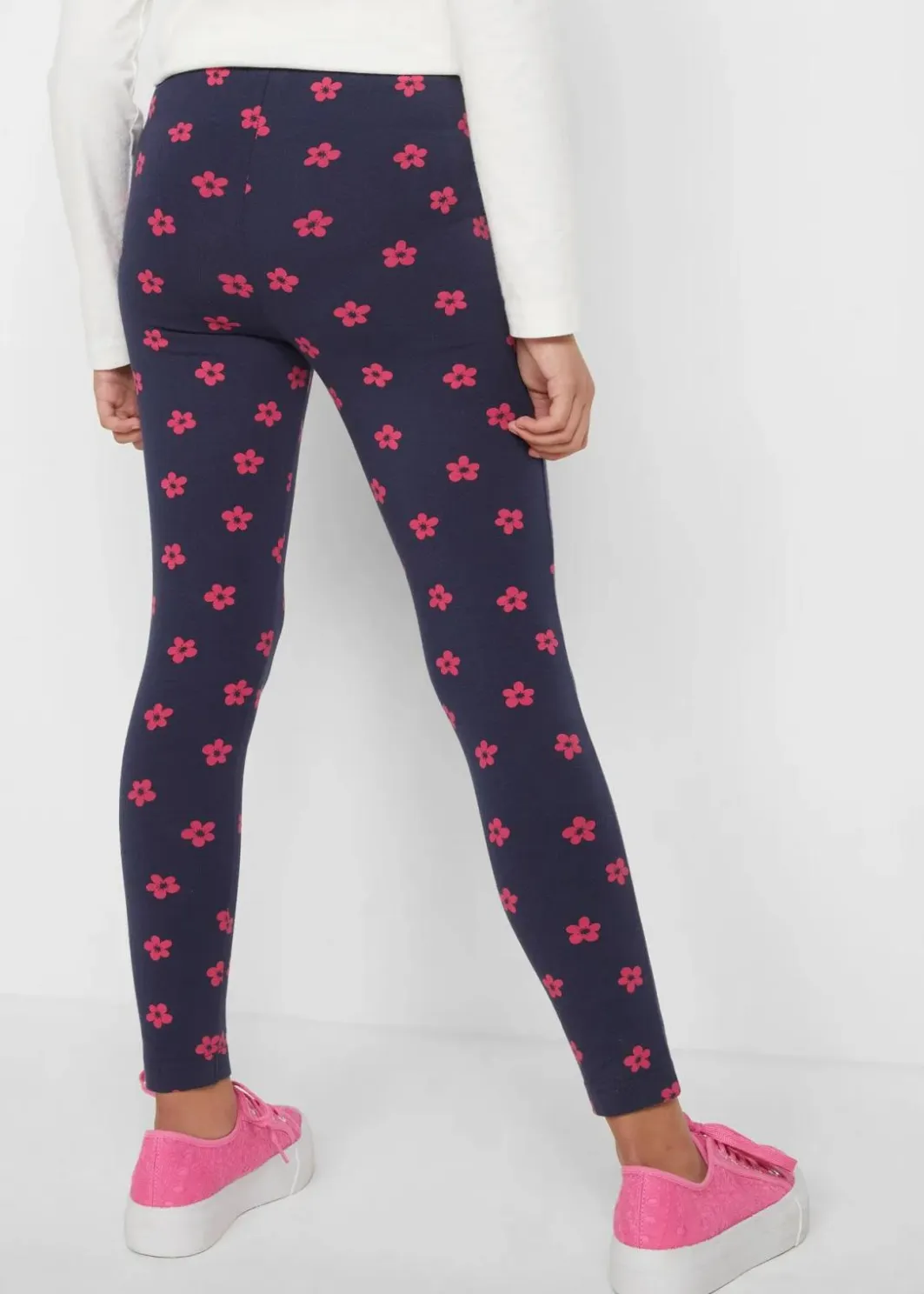 Kinder bonprix Mädchen 2-8 Jahre·Nachhaltigere Materialien|Mädchen 9-16 Jahre·Nachhaltigere Materialien|Leggings mit Bio Baumwolle (2er Pack)